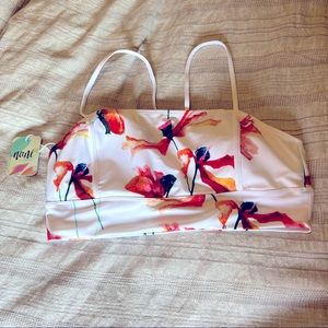 NWT Nani Swimwear Surf Crop top, Sz L